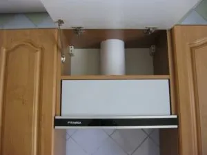 Монтаж вытяжки